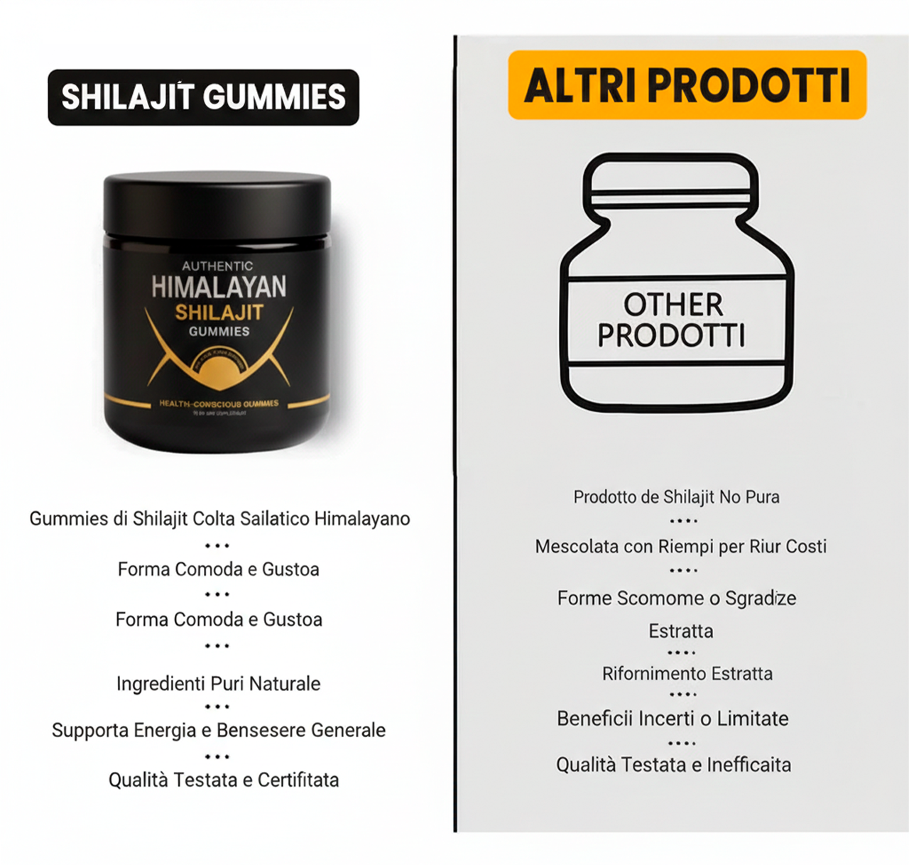 100% Authentic Shilajit puro 💎 Fonte di energia vitale dell'Himalaya